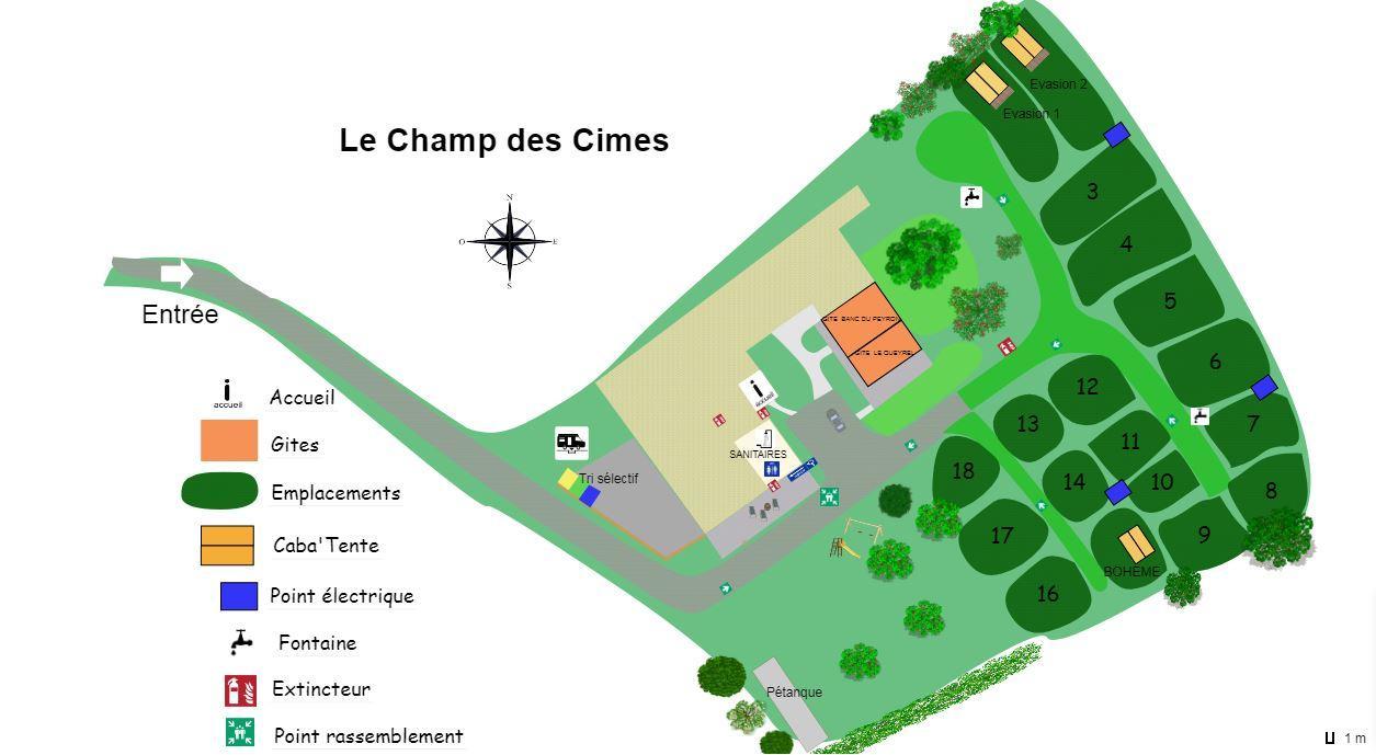 Plan camping